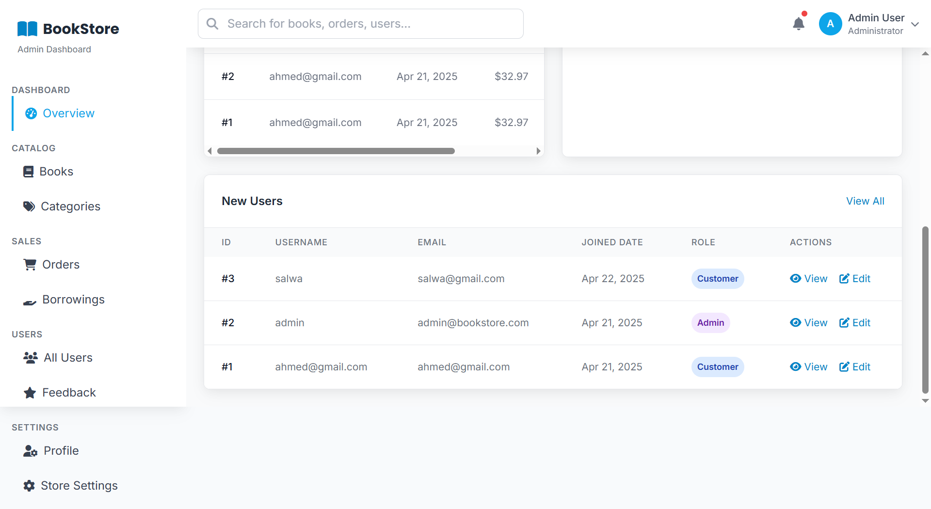 Gallery image for Books Store Web Application