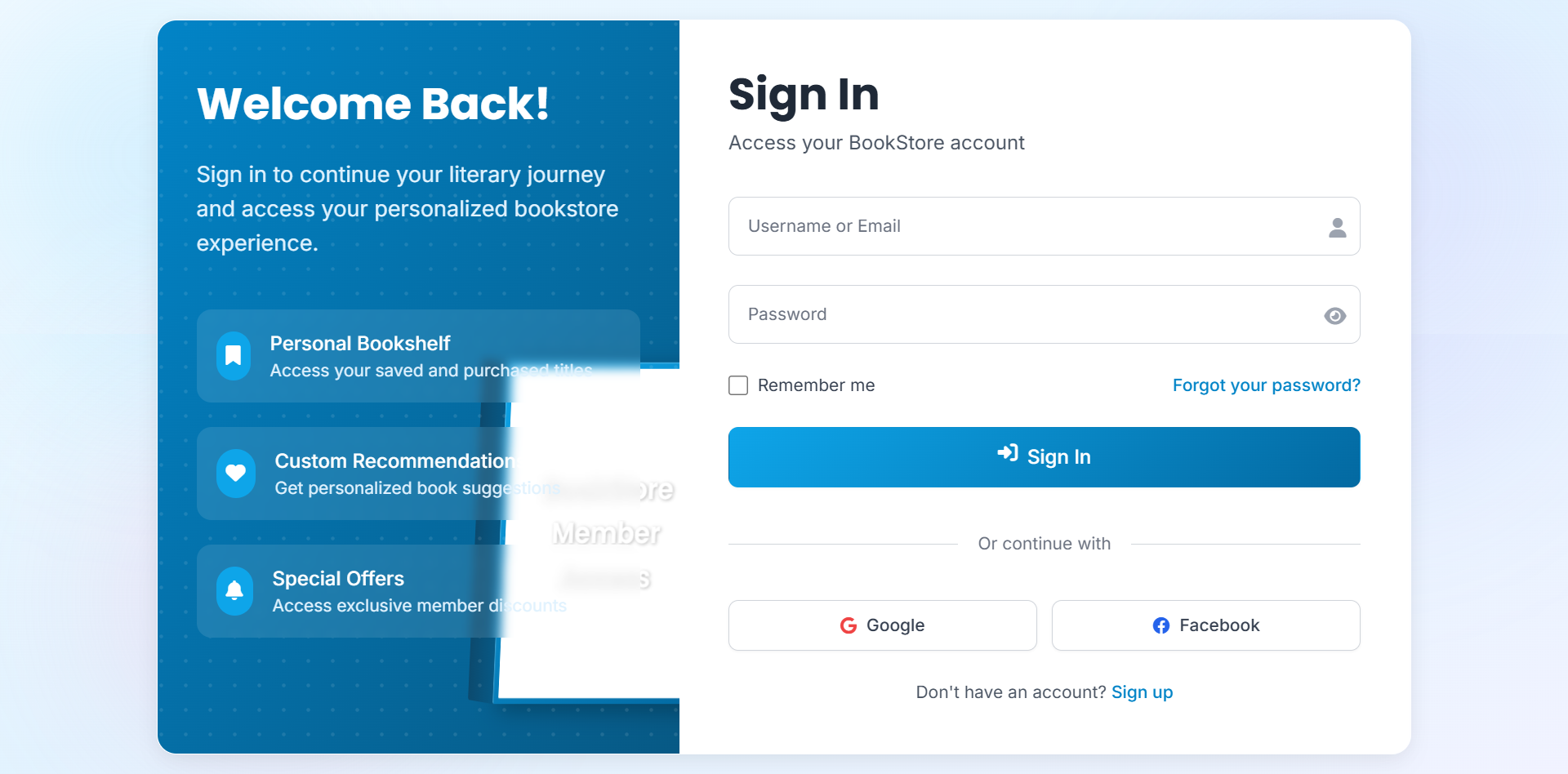 Gallery image for Books Store Web Application