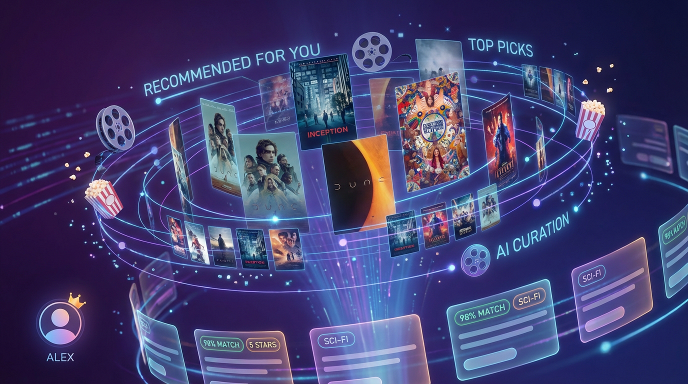 AI-Powered Movie Recommender System - Software Project